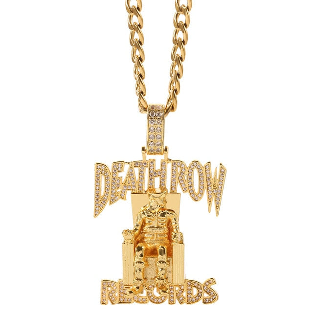 death row gold chain