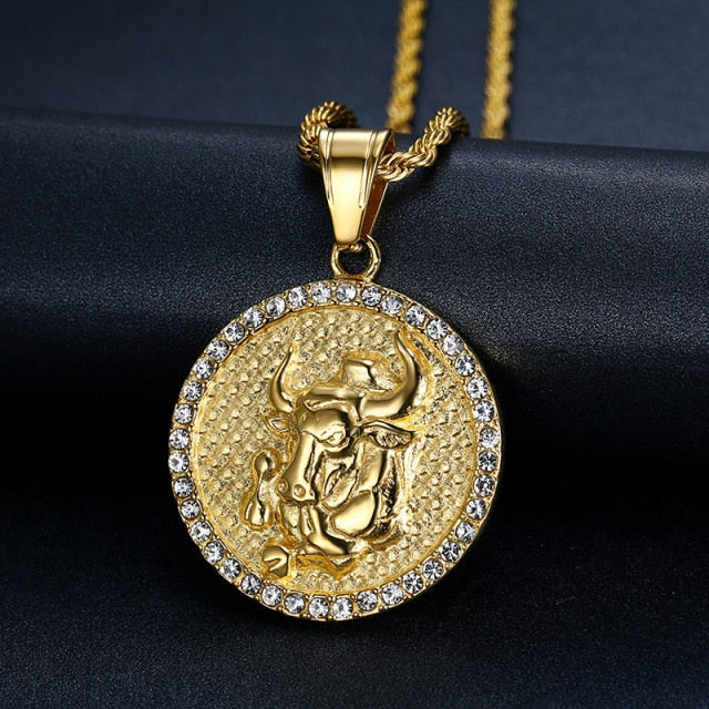 Taurus pendant